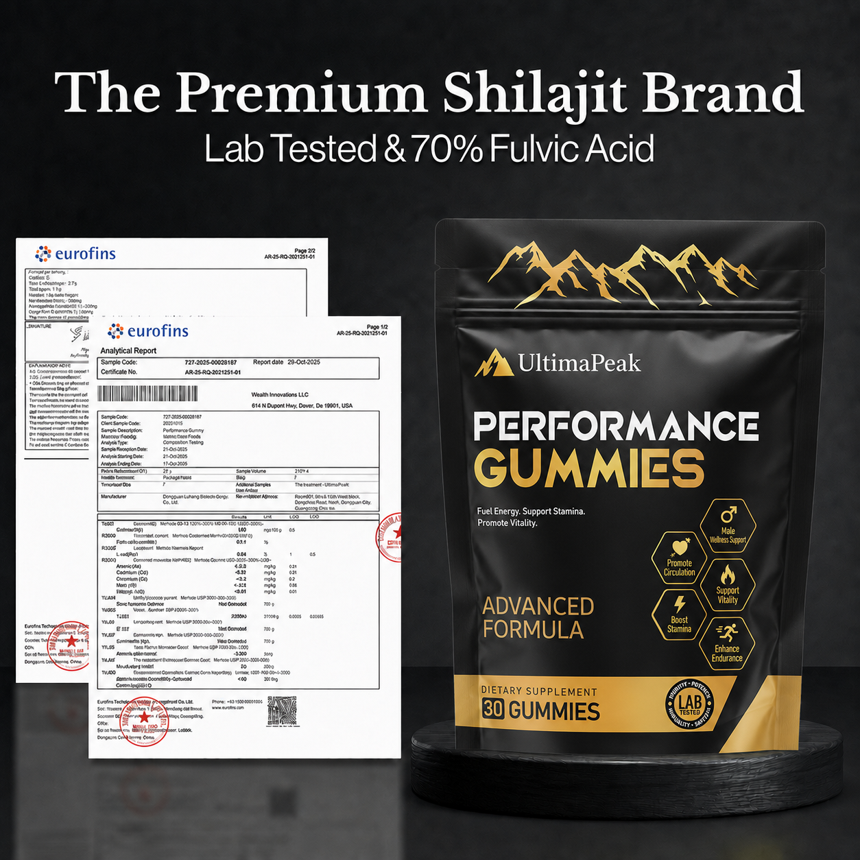 UltimaPeak Performance Gummies